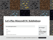 Tablet Screenshot of letsplayminecraft.blogg.se