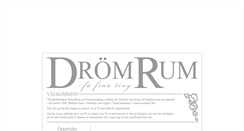 Desktop Screenshot of dromrum.blogg.se