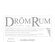 Tablet Screenshot of dromrum.blogg.se