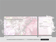 Tablet Screenshot of livetsombonusmamma.blogg.se