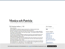 Tablet Screenshot of monicaochpatricia.blogg.se