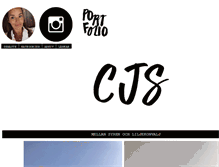 Tablet Screenshot of cjs.blogg.se