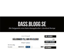 Tablet Screenshot of dass.blogg.se