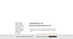 Desktop Screenshot of felann.blogg.se