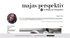 Desktop Screenshot of majasperspektiv.blogg.se