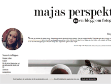 Tablet Screenshot of majasperspektiv.blogg.se