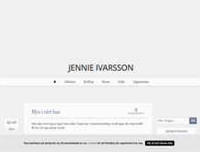 Tablet Screenshot of jennieivarsson.blogg.se