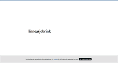 Desktop Screenshot of linneasjobrink.blogg.se
