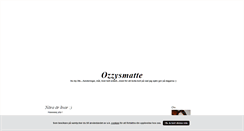 Desktop Screenshot of ozzysmatte.blogg.se