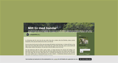 Desktop Screenshot of mittlivmedhundar.blogg.se