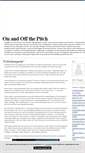 Mobile Screenshot of onandoffthepitch.blogg.se