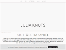 Tablet Screenshot of juliaknuts.blogg.se