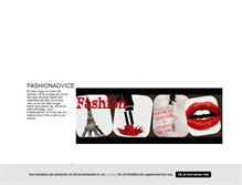 Tablet Screenshot of fashionadvice.blogg.se