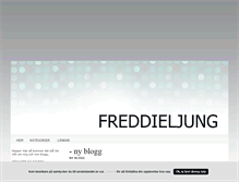 Tablet Screenshot of freddieljung.blogg.se