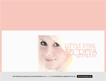 Tablet Screenshot of littlepinksecrets.blogg.se