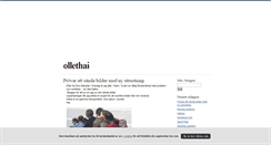 Desktop Screenshot of ollethai.blogg.se