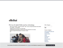 Tablet Screenshot of ollethai.blogg.se