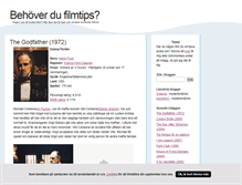 Tablet Screenshot of filmidag.blogg.se