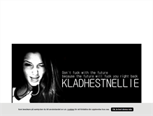 Tablet Screenshot of kladhestnellie.blogg.se