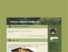 Tablet Screenshot of carinalidbom.blogg.se