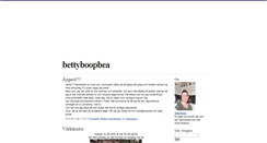 Desktop Screenshot of bettyboopbea.blogg.se