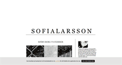 Desktop Screenshot of larssonsofia.blogg.se