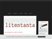 Tablet Screenshot of litentanta.blogg.se
