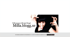 Desktop Screenshot of milla.blogg.se