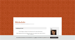 Desktop Screenshot of mickelrav.blogg.se