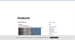 Desktop Screenshot of pixworld.blogg.se