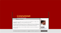 Desktop Screenshot of livsrummet.blogg.se
