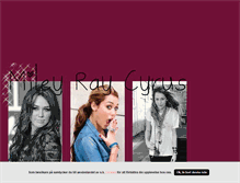 Tablet Screenshot of mileyraycyrusforever.blogg.se