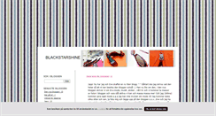 Desktop Screenshot of blackstarshine.blogg.se
