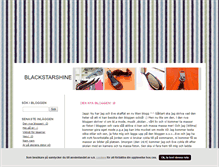 Tablet Screenshot of blackstarshine.blogg.se