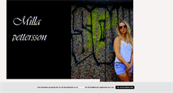 Desktop Screenshot of millapettersson.blogg.se