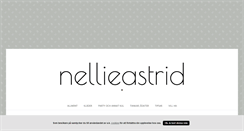 Desktop Screenshot of nellieastrid.blogg.se