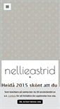 Mobile Screenshot of nellieastrid.blogg.se
