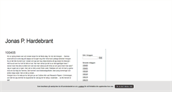 Desktop Screenshot of jonasphardebrant.blogg.se