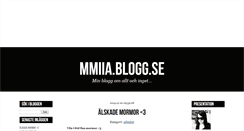 Desktop Screenshot of mmiia.blogg.se