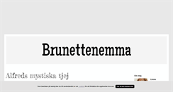 Desktop Screenshot of brunettenemma.blogg.se