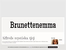 Tablet Screenshot of brunettenemma.blogg.se