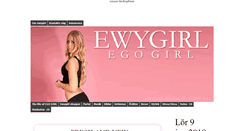 Desktop Screenshot of ewygirl.blogg.se