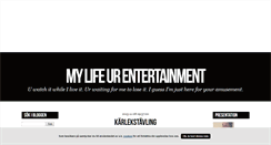 Desktop Screenshot of mylifeurentertainment.blogg.se