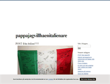 Tablet Screenshot of pappajagvillhaenitalienare.blogg.se