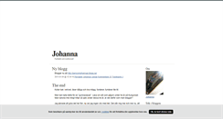 Desktop Screenshot of johanish.blogg.se