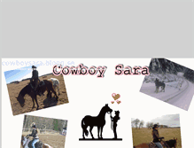 Tablet Screenshot of cowboysara.blogg.se