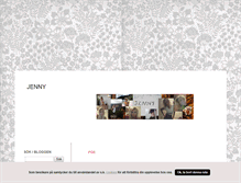 Tablet Screenshot of jennygunnarsson.blogg.se