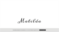 Desktop Screenshot of matildape.blogg.se