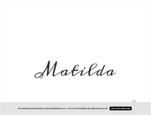 Tablet Screenshot of matildape.blogg.se