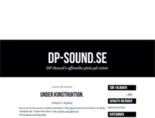 Tablet Screenshot of dpsound.blogg.se